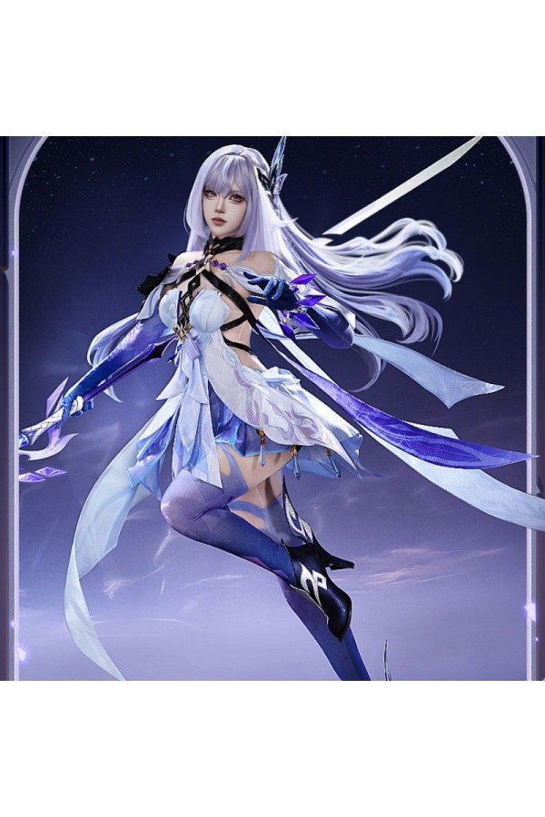 1/3 Delusion Genshin Impact Skirk Outfit Cosplay Costume